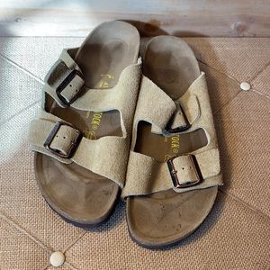 Birkenstocks Arizona Slide Soft Sandal 41